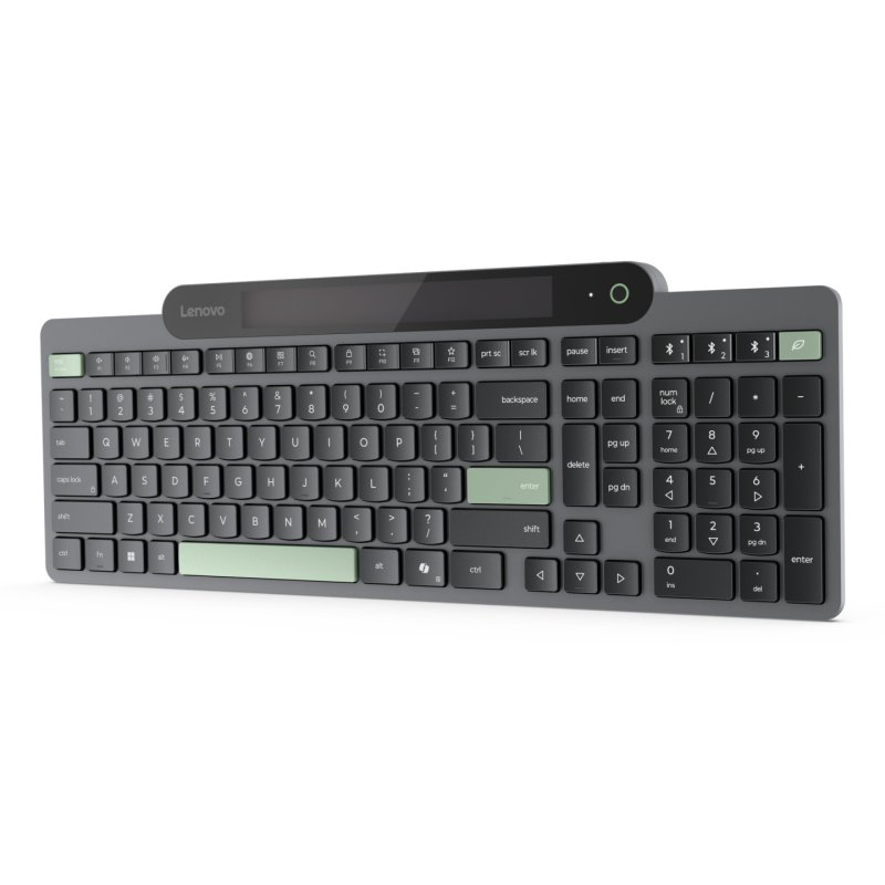 Lenovo 4Y41R69494 keyboard Home/Office Bluetooth US English Black Green