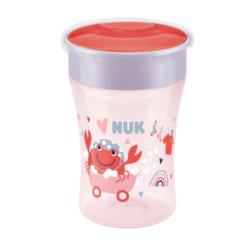 NUK Trinklernbecher Magic Cup 360°-Trinkrand 230ml rot