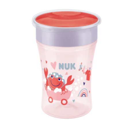 NUK Trinklernbecher Magic Cup 360°-Trinkrand 230ml rot