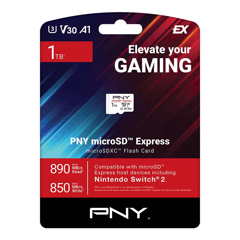 PNY microSD Express 1 To MicroSDXC UHS-I