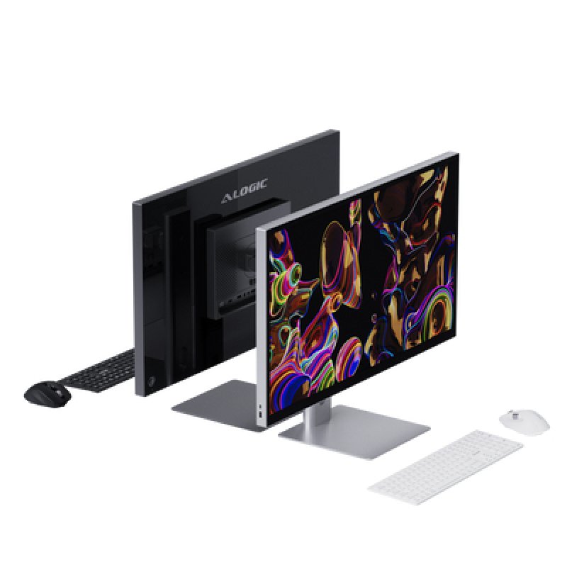 ALOGIC 32A4KPDMSLV écran plat de PC 81,3 cm (32") 3840 x 2160 pixels 4K Ultra HD LED Argent