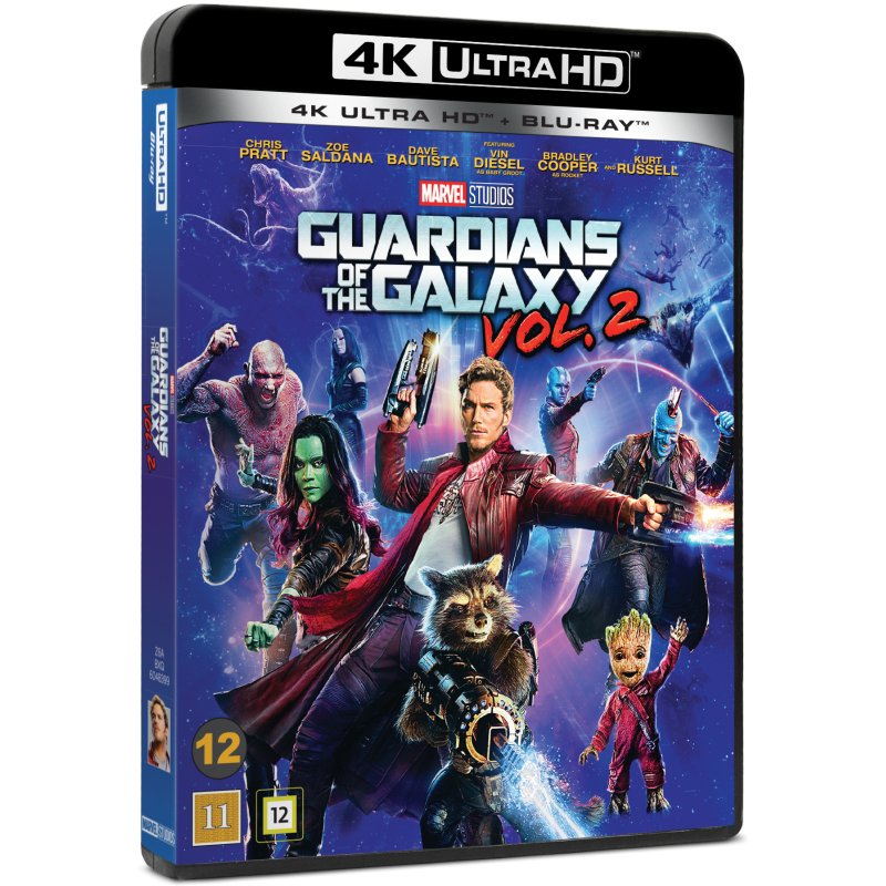 Guardians of the Galaxy, Vol. 2 - (Bemærk uden DK tekst) - (4K Blu-Ray)