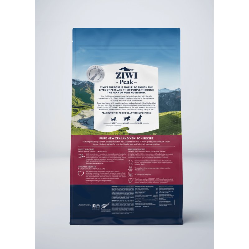 Ziwipeak - Venison 1kg Air dried