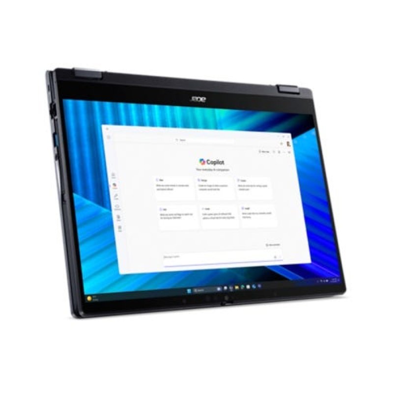 Acer TravelMate P4 Spin (TMP414RN-55-TCO-58UA) 14,0" WUXGA, Touchdisplay, Intel Ultra 5 225U, 16GB RAM 512GB SSD,