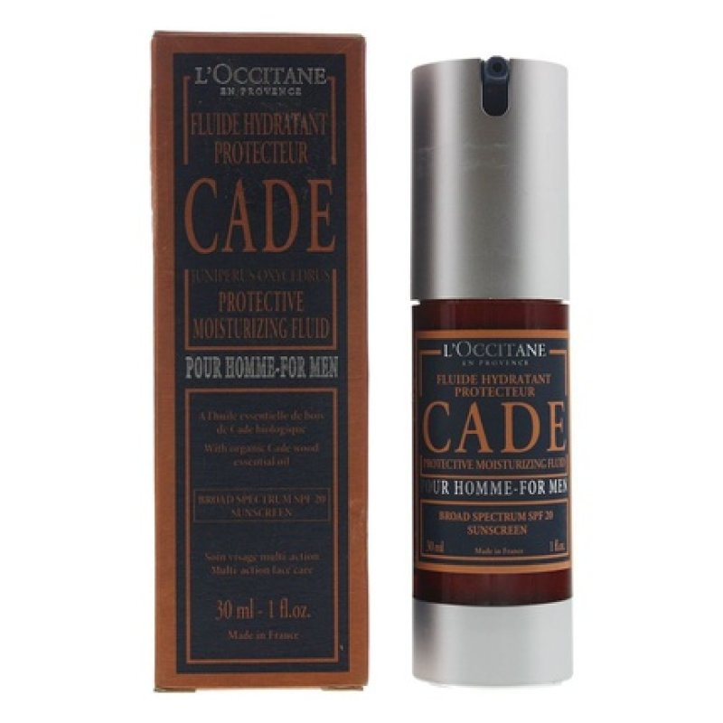 L'Occitane Cade Protective Moisturiser 30ml For Men