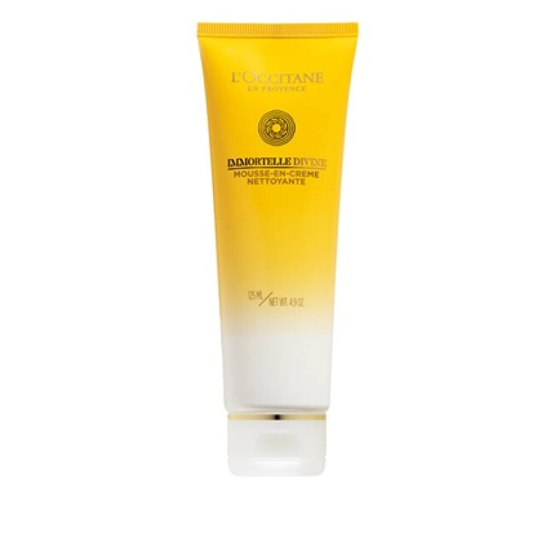L'Occitane En Provence Immortelle Divine Foaming Cleansing Cream - 125 Ml