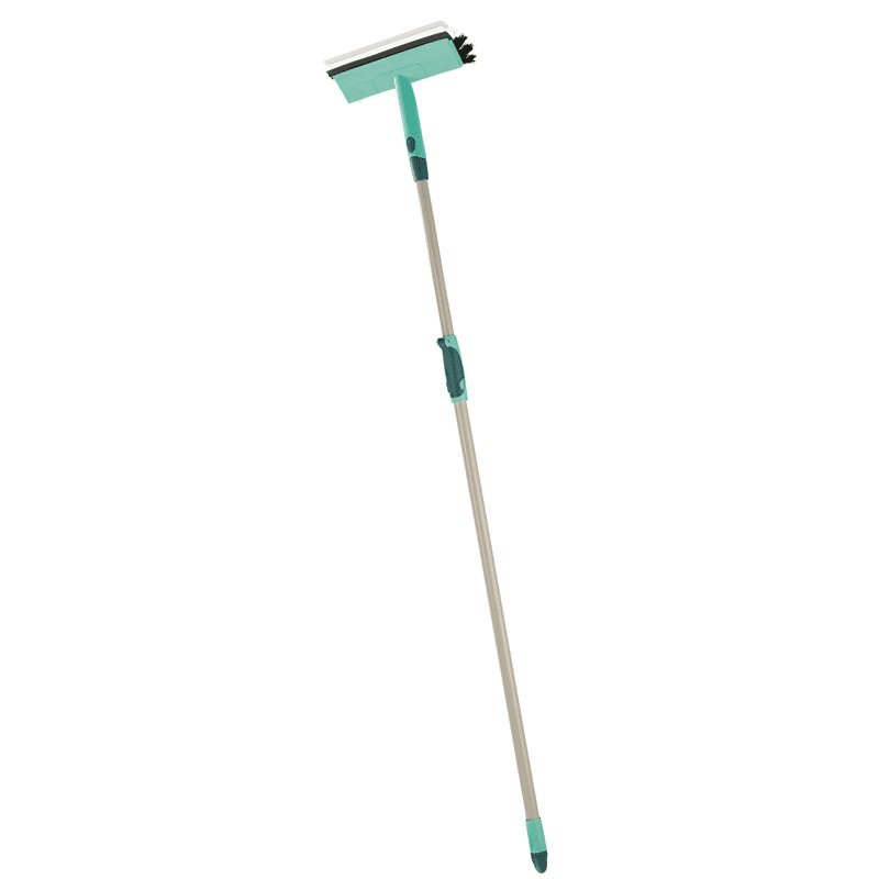 Leifheit Window Wiper Brush Window Cleaner Telescopic 200 Cm For Drying