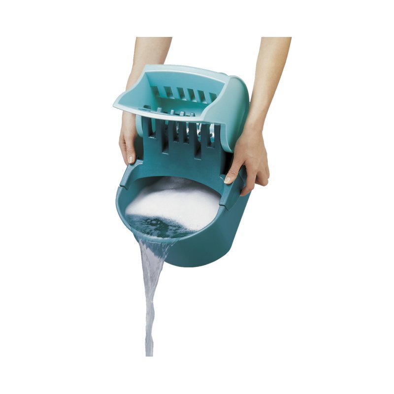 Leifheit Wiper Press Profi Compact With Handle, Back-Friendly 8 Liters