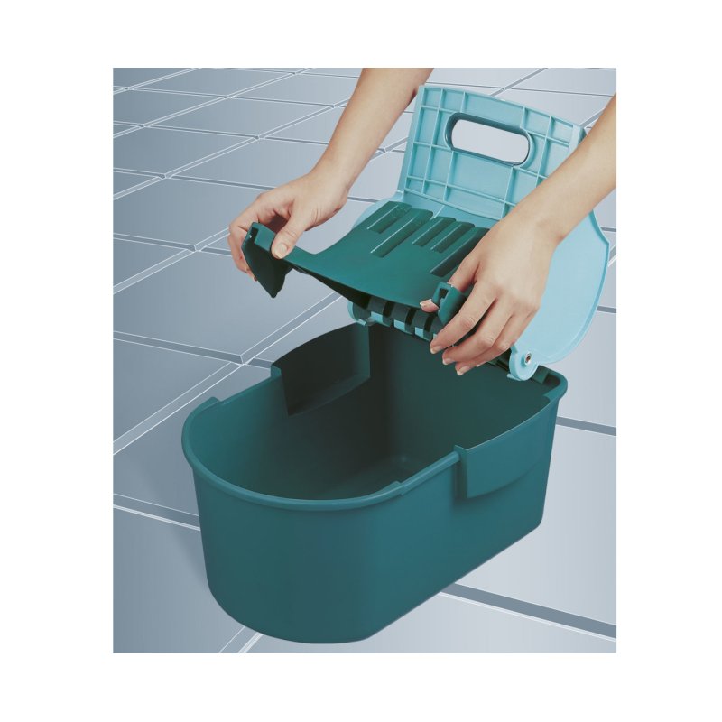 Leifheit Wiper Press Profi Compact With Handle, Back-Friendly 8 Liters