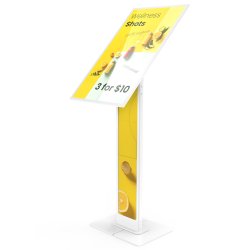 BRANDME FLOOR STAND FOR THE SAMSUNG E-PAPER - WHITE