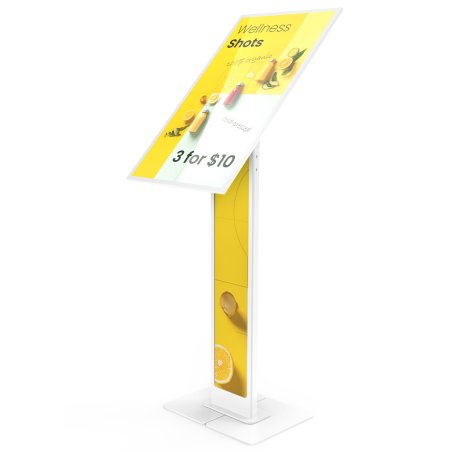 BRANDME FLOOR STAND FOR THE SAMSUNG E-PAPER - WHITE