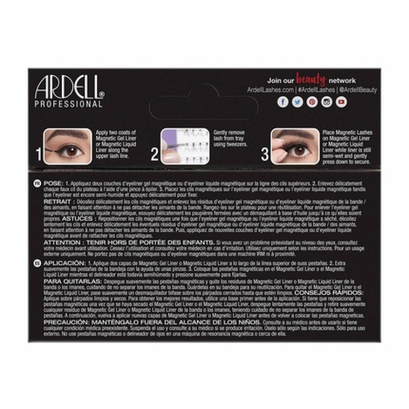 Ardell Magnetics Individuals Long 36 Pcs - Magnetic Individual Eyelashes Aus