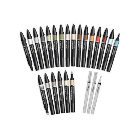 Winsor & Newton - Promarker Set, Interiors 25pcs Wallet (839996)