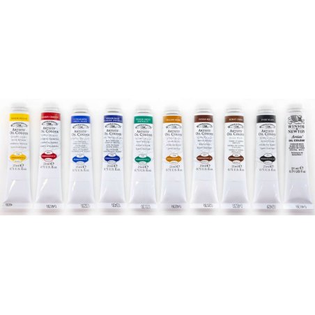 Winsor & Newton - Artists' oil colour set 10x21ml (830752)