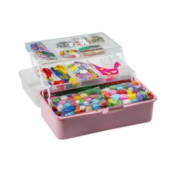 Hobby box pink with approx. 1500 parts (736573)