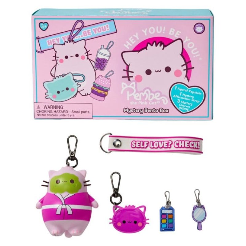 Pembe Keyrings Blind Box Bento Box Display 8 cm (8)