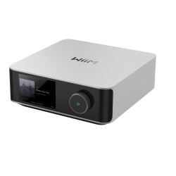 WiiM AMP ULTRA, Streaming-Verstrker, silber