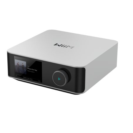 WiiM AMP ULTRA, Streaming-Verstrker, silber