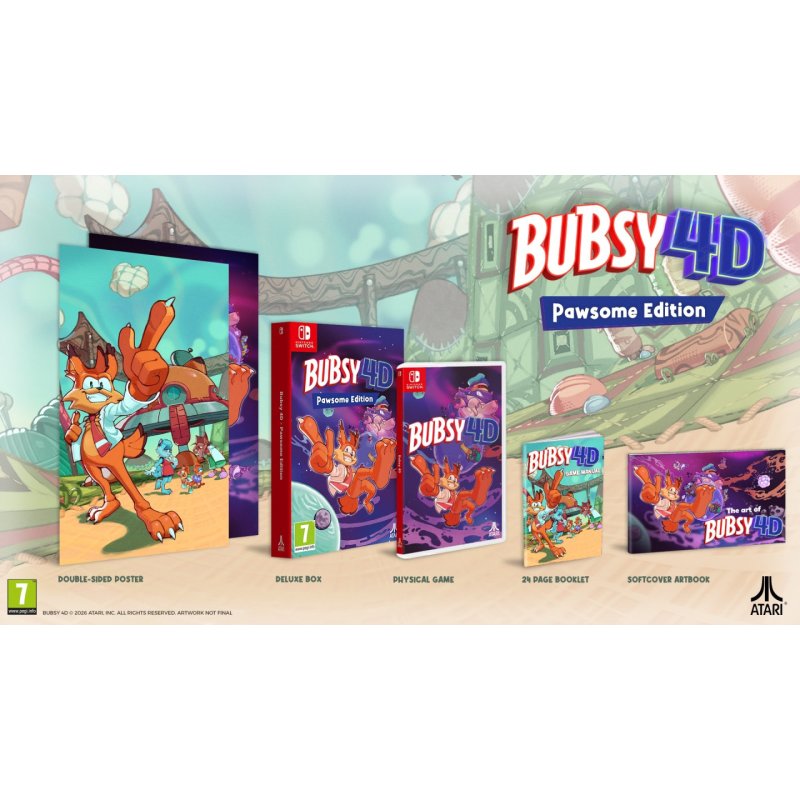 BUBSY 4D PAWSOME ED SWI VF