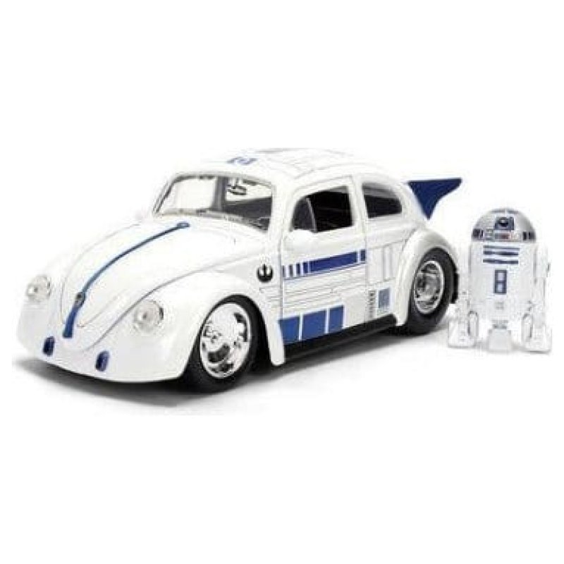 Star Wars Diecast Model 1:24 R2-D2 1959 VW Drag Beetle