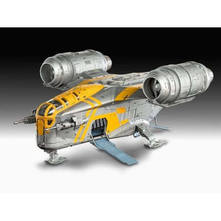 Star Wars The Mandalorian and Grogu Revell Model Kit 1/72 Razor Crest 34 cm