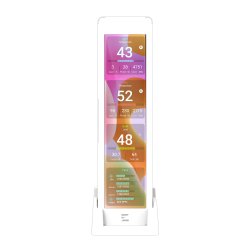 Zalman ZM-MF916 WHITE 9,16inch Display - Weiss