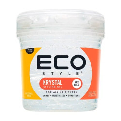 Eco Style Hair Gel Professional Styling Krystal - 16 Fluid Ounces
