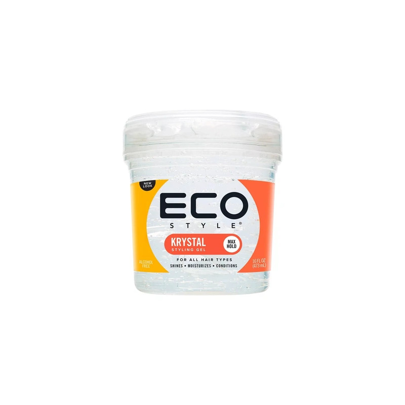 Eco Style Hair Gel Professional Styling Krystal - 16 Fluid Ounces