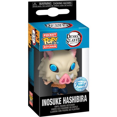 DEMON SLAYER - Pocket Pop Keychains - 7th Form Inosuke