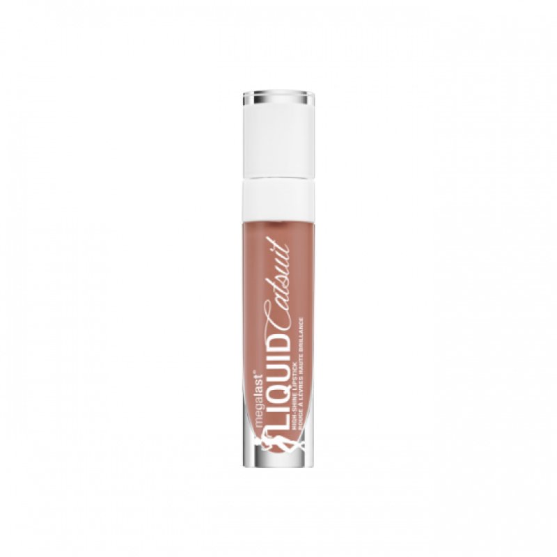 wet n wild MegaLast Liquid Catsuit Hi-Shine Lipstick with Moisturizing Formula and Vitamin E, Murumuru Butter, Argan
