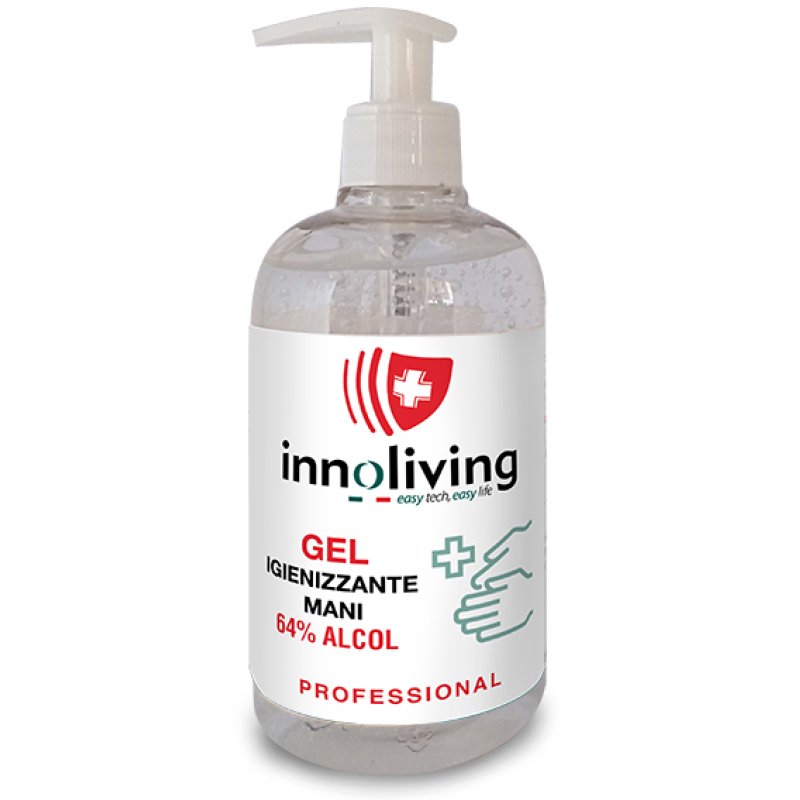 Innoliving INMD-007 hand sanitizer 500 ml Pump bottle Gel