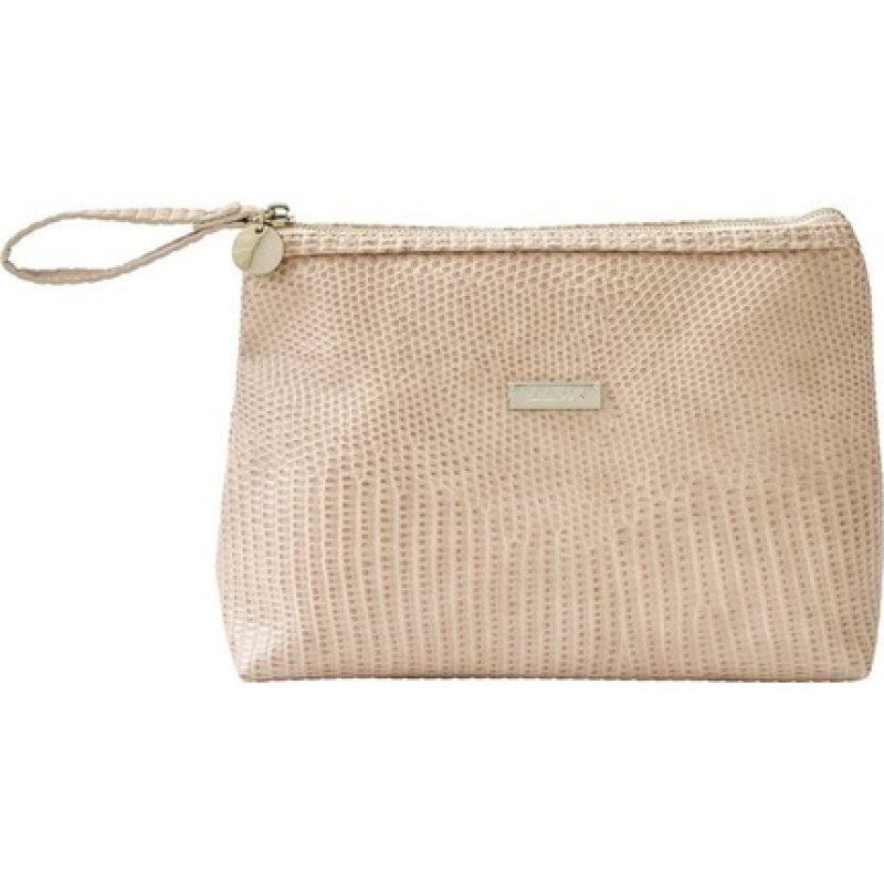 Accentra Italia Srl Jjdk Large Crocodile Beige Pouch