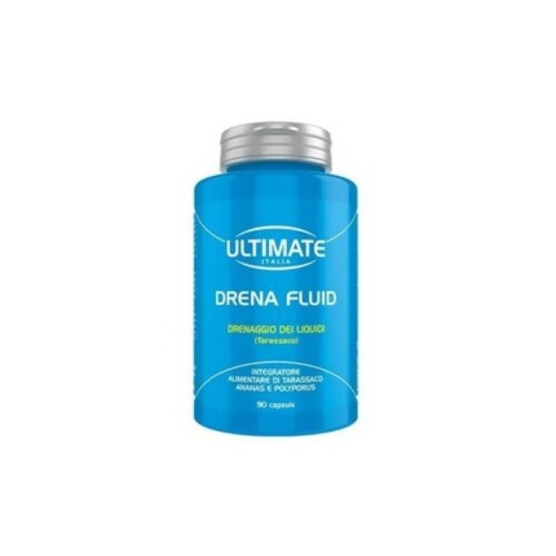Ultimate Italia Drena Fluid 90 Capsules Draining Food Supplement
