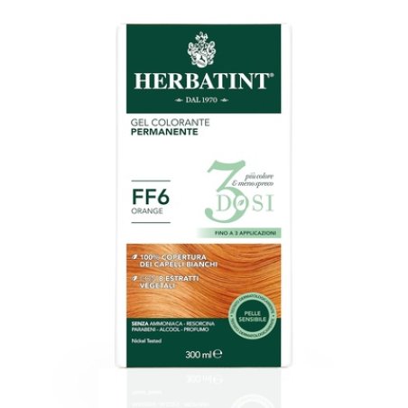 Herbatint Color Gel Permanent Ff6 Orange 300ml
