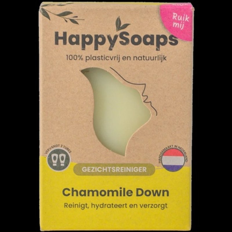 Happysoaps Facial Cleanser Bar Chamomile Gentle And Natural
