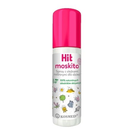 Kosmed Kosmed Hit Kids Spray Repellent For Mosquitoes Ticks And Gnats For Children 100ml