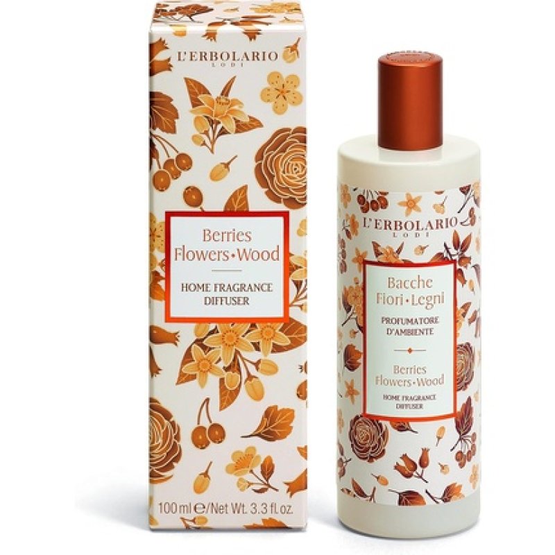 L'Erbolario Bacche Fiori Legni Room Spray 100ml