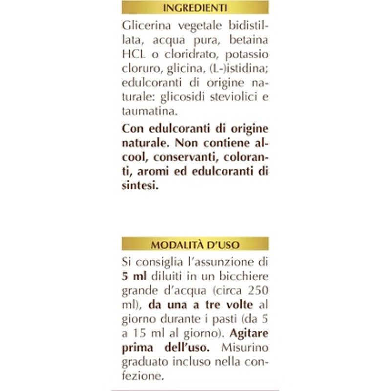 Dr. Giorgini Betaine Hydrochloride 200ml