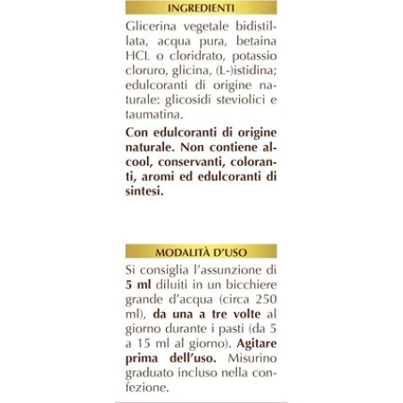 Dr. Giorgini Betaine Hydrochloride 200ml