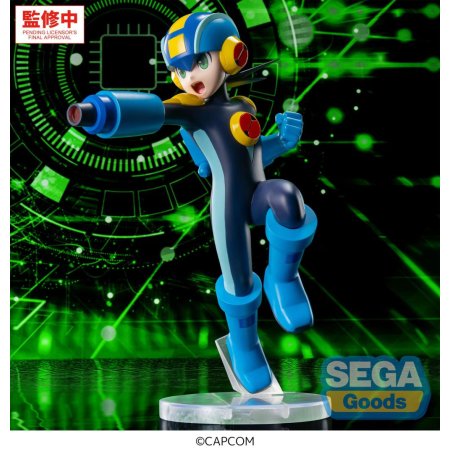 MEGA MAN BATTLE NETWORK - Mega Man - Figurine Luminasta 22cm