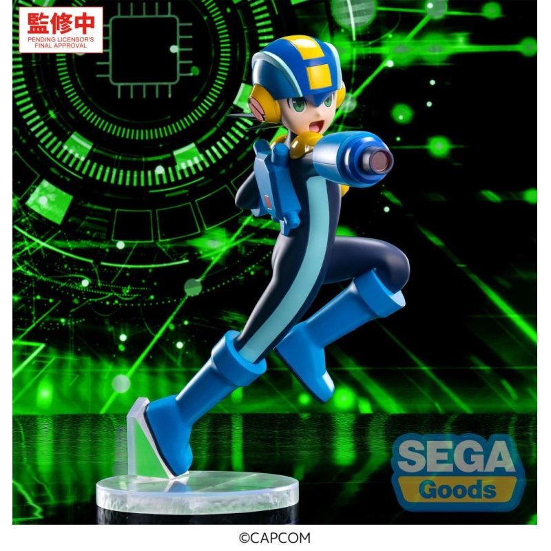 MEGA MAN BATTLE NETWORK - Mega Man - Figurine Luminasta 22cm