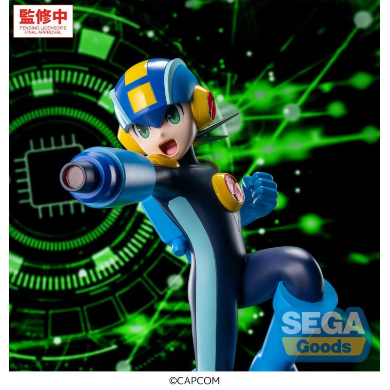 MEGA MAN BATTLE NETWORK - Mega Man - Figurine Luminasta 22cm