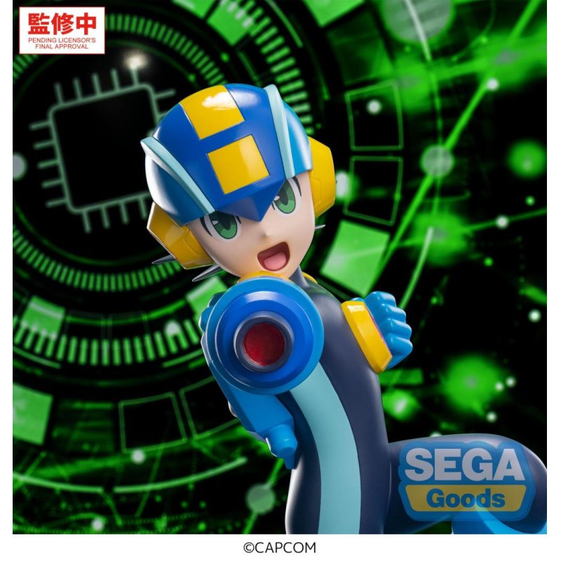 MEGA MAN BATTLE NETWORK - Mega Man - Figurine Luminasta 22cm