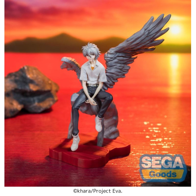 EVANGELION - Kaworu - Figurine Luminasta 24cm