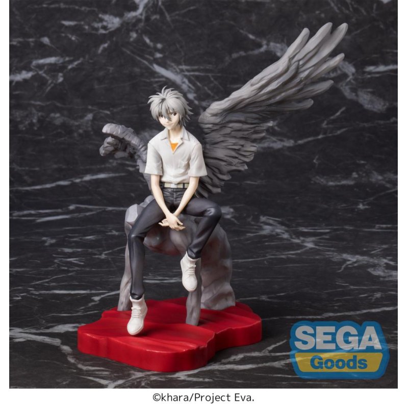 EVANGELION - Kaworu - Figurine Luminasta 24cm