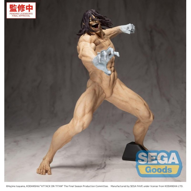 L'ATTAQUE DES TITANS - Eren Yeager "Titan" - Figurine GigantiX 25cm