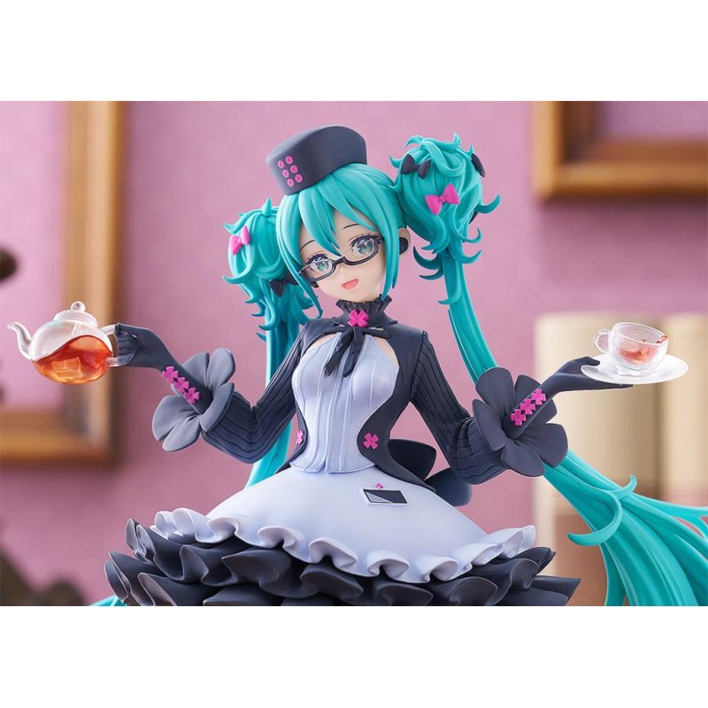 HATSUNE MIKU - Miku Glasses x Cafe - Pop Up Parade 18cm
