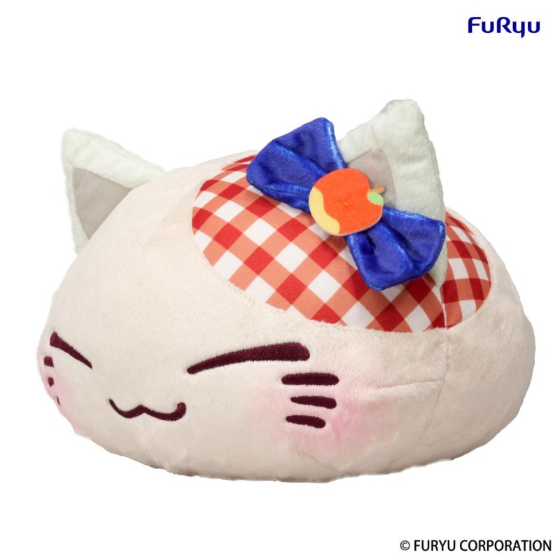 NEMUNEKO CAT FRUIT - Pomme - Big Plush Toy 30cm