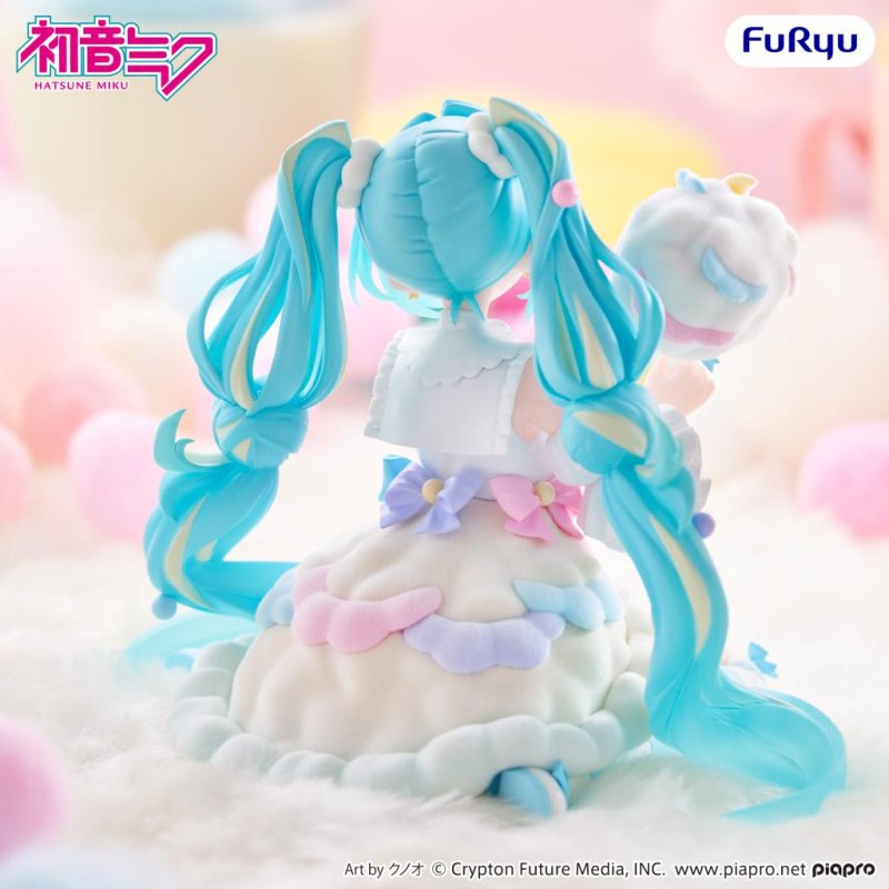 HATSUNE MIKU - Sugar Cloud - Statuette Melffy 10.5cm
