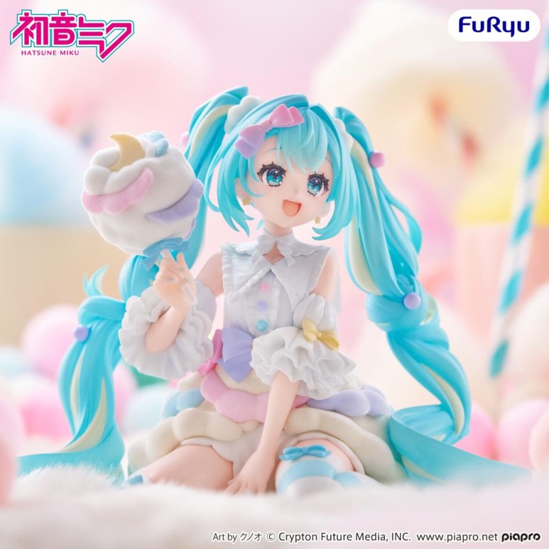 HATSUNE MIKU - Sugar Cloud - Statuette Melffy 10.5cm